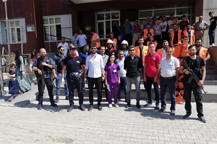 Hastanede yangın tatbikatı G2