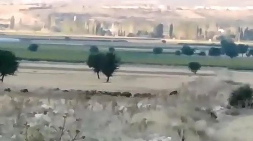 &Ccedil;ift&ccedil;iler g&ouml;r&uuml;nt&uuml;ledi! S&uuml;r&uuml; halinde indiler