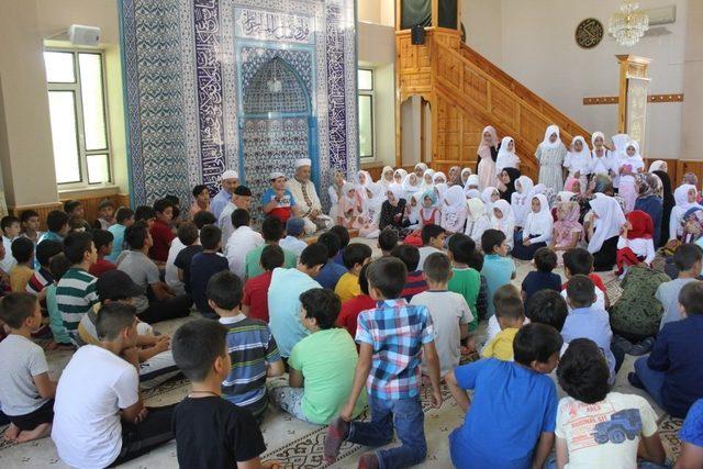 Erzincan’da Cami, Çocuk ve Aile Buluşması programı düzenlendi