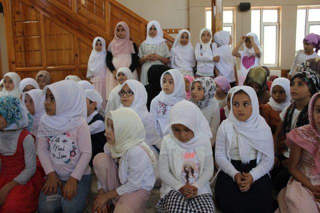 Erzincan’da Cami, Çocuk ve Aile Buluşması programı düzenlendi