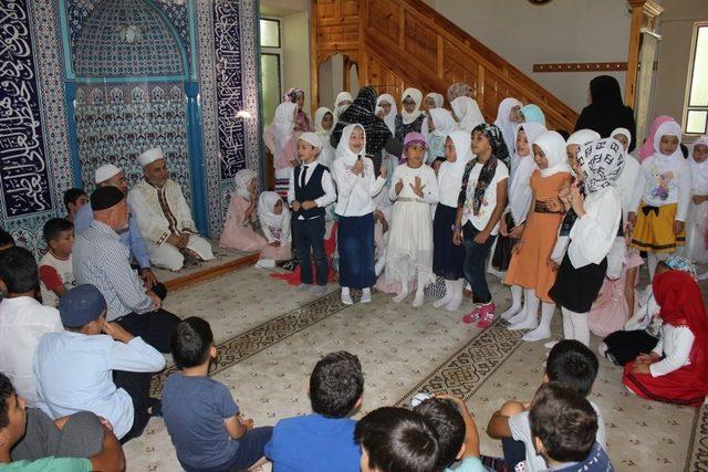 Erzincan’da Cami, Çocuk ve Aile Buluşması programı düzenlendi