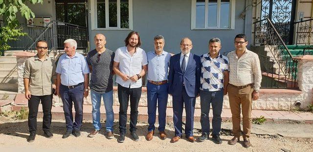 Belediye Kütahyaspor Kulübü yönetiminden destek ve nezaket ziyaretleri
