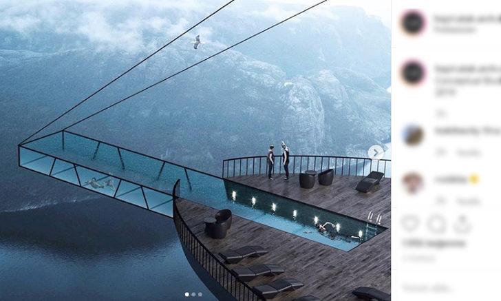 Türk mimardan yer çekimine meydan okuyan otel G1