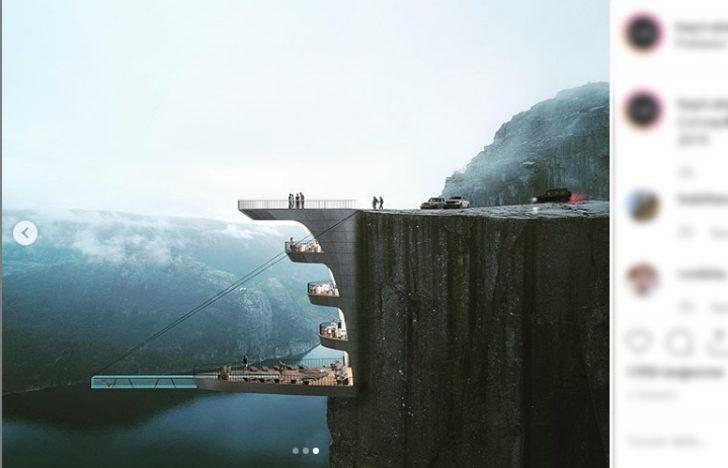 Türk mimardan yer çekimine meydan okuyan otel G3