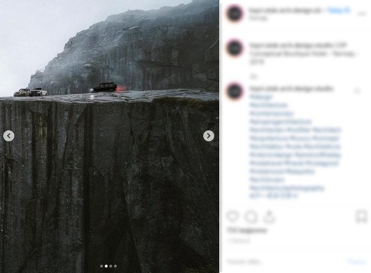 Türk mimardan yer çekimine meydan okuyan otel G5