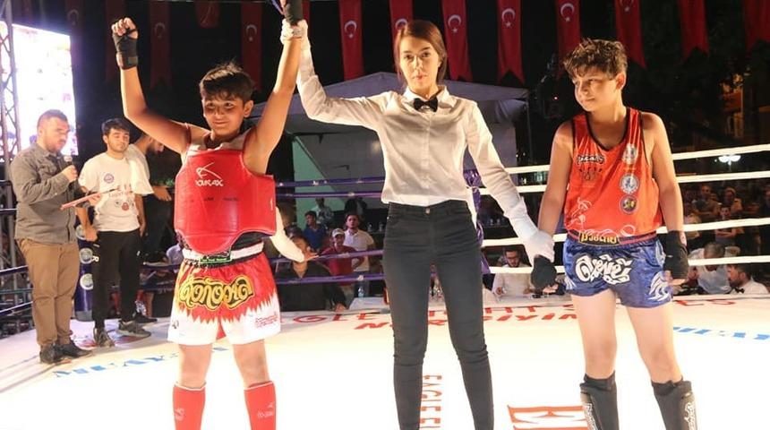 Yahyalı Muaythai Dostluk Turnuvasına b&uuml;y&uuml;k ilgi