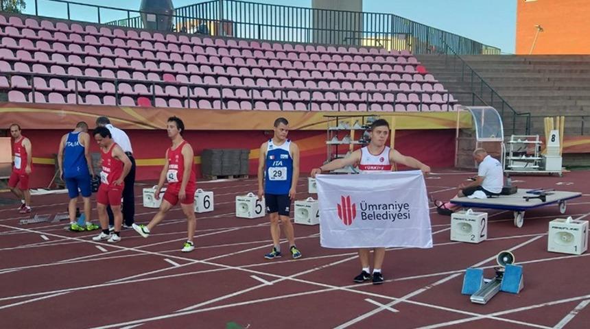 Down sendromlu Rıdvan Yal&ccedil;ın Avrupa Şampiyonası&rsquo;nda b&uuml;y&uuml;k bir başarı elde etti