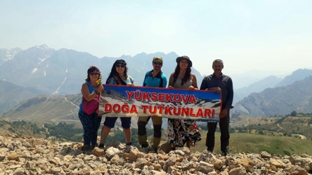 Temmuz sıcağında kar keyfi