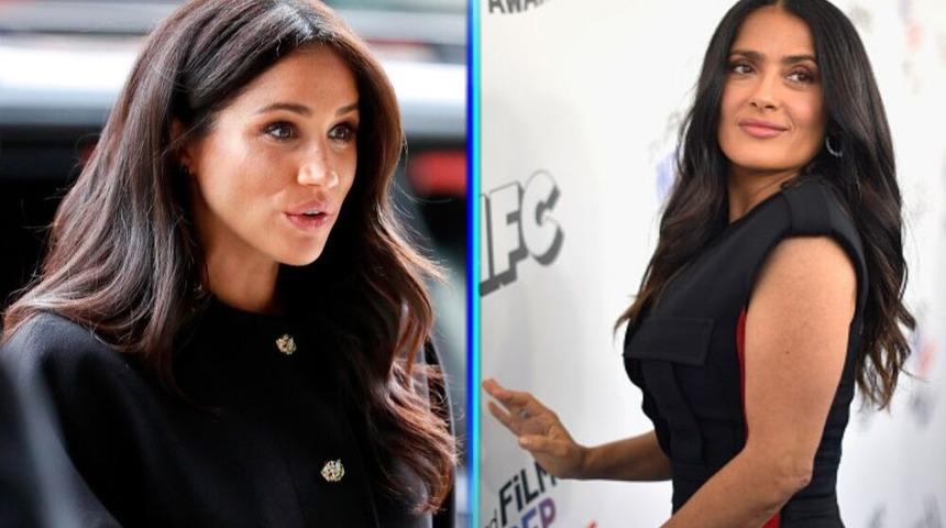Salma Hayek’ten Meghan Markle’a: ‘Gurur duyuyorum’