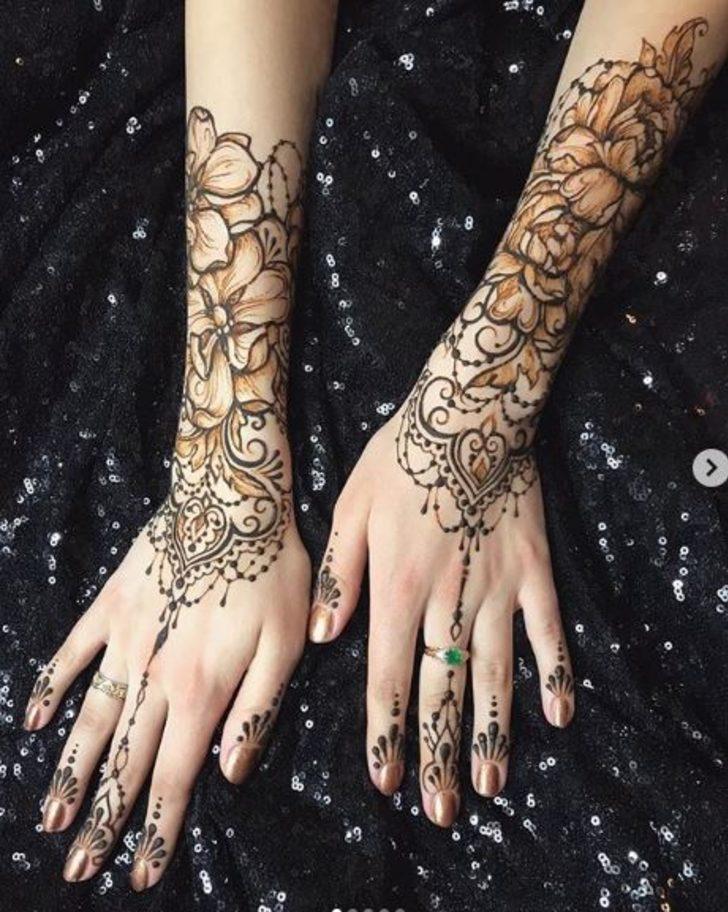 Dövme yaptırmaktan korkanlara yeni gözde hennalar! G5