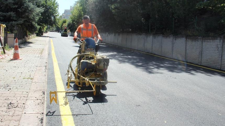 Çankaya’da asfalt çalışmaları hız kesmiyor