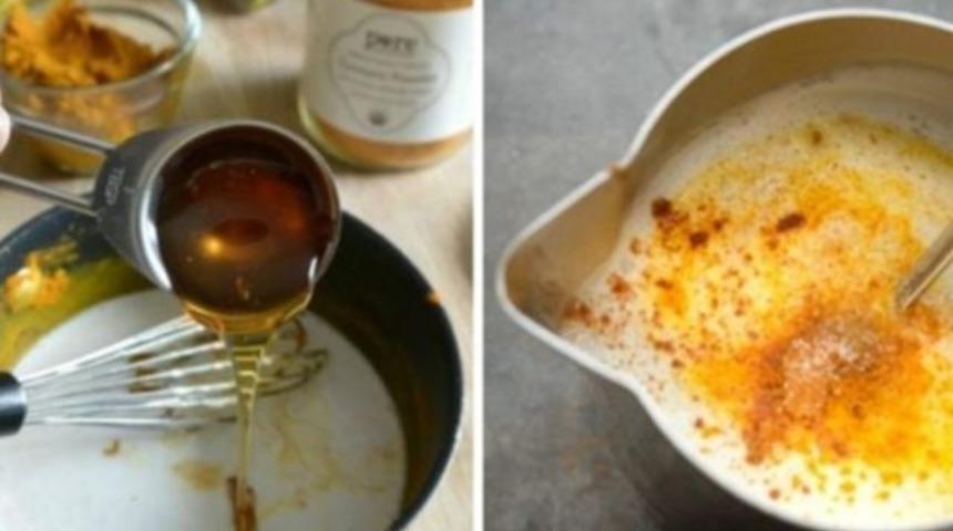 Yatmadan önce zerdeçallı süt içtiğinizde vücudunuzda bakın neler oluyor