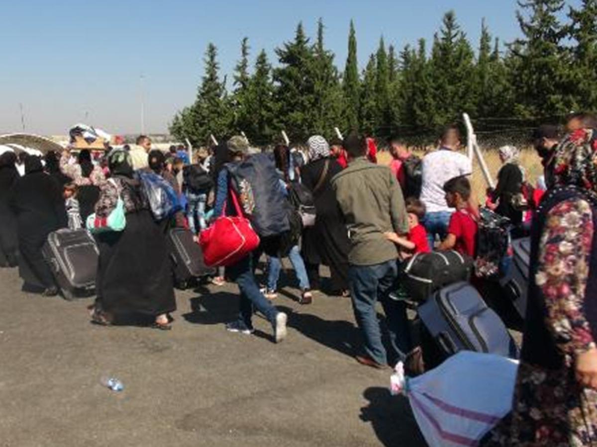 Kurban Bayramı i&ccedil;in &uuml;lkesine d&ouml;nen Suriyeli sayısı 10 bini buldu