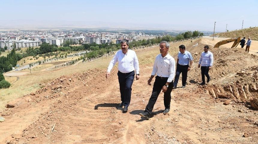 Muş&rsquo;ta şehir mezarlığı genişletiliyor