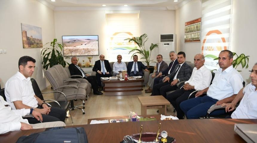 Meteoroloji Genel M&uuml;d&uuml;r&uuml; Coşkun&rsquo;dan Tarım ve Orman İl M&uuml;d&uuml;r&uuml; Atalar&rsquo;a ziyaret