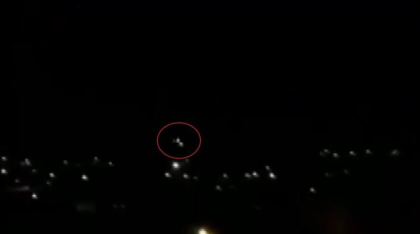 Pakistan&rsquo;da askeri u&ccedil;ağın d&uuml;şme anı kamerada