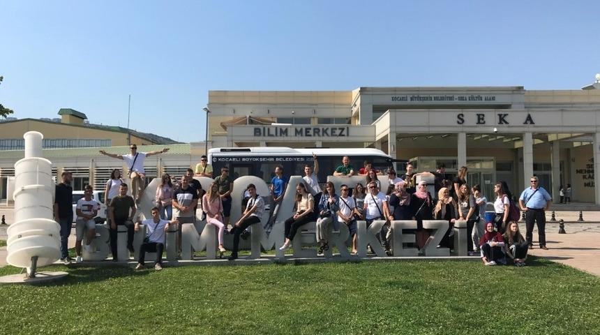 Bosnalı gen&ccedil;ler Kocaeli&rsquo;ye hayran kaldı