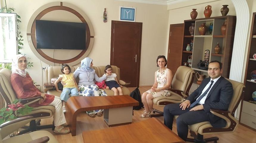 Bieyder&rsquo;den Kaymakam G&uuml;ven&rsquo;e ziyaret