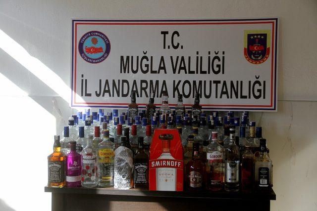 Fethiye’de kaçak tütün ve alkol operasyonu