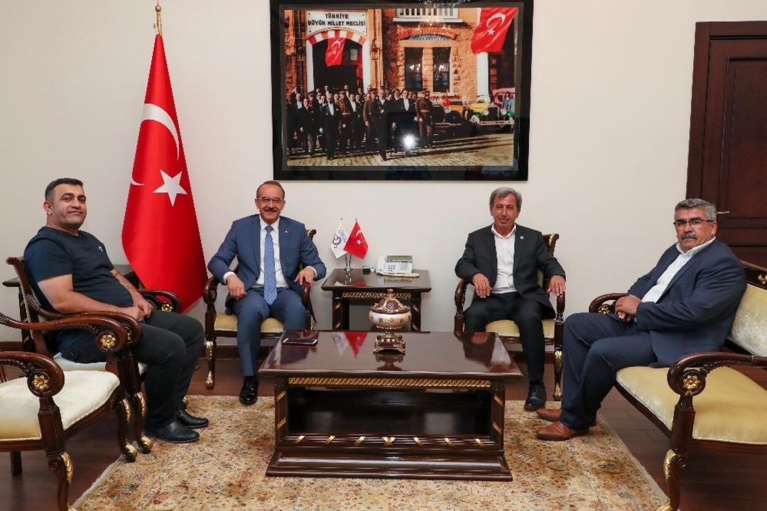 Başkan Durgut&rsquo;dan Ordu Valisi Yavuz&rsquo;a ziyaret