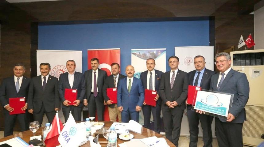 TR83 B&ouml;lgesi Rekabet&ccedil;ilik ve Dış Ticaret Destek Merkezi protokol&uuml; imzalandı
