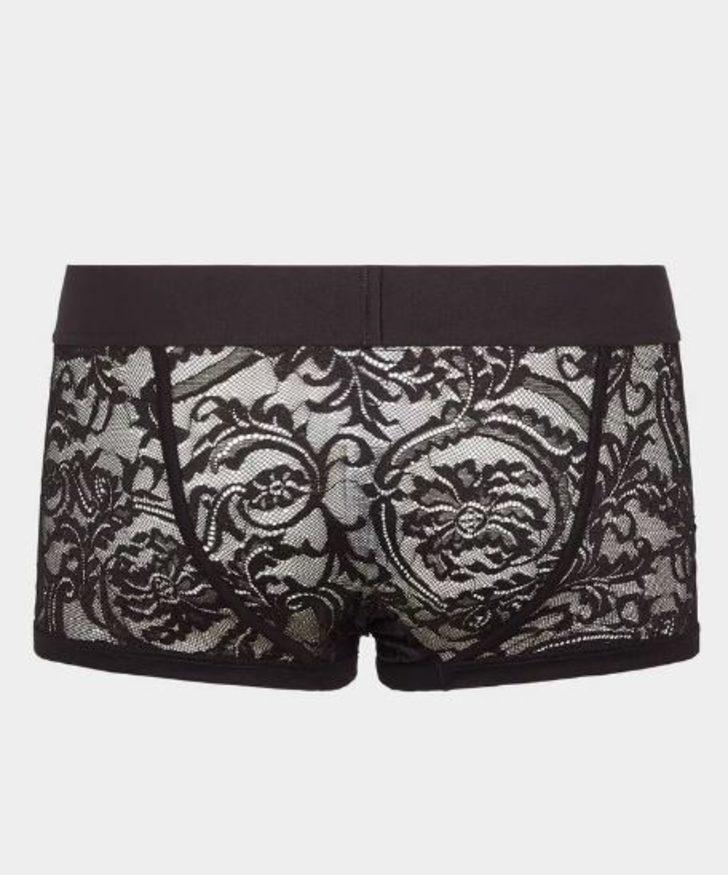 Erkekler için üretilen dantelli boxer Twitter'ı yıktı geçti! G2