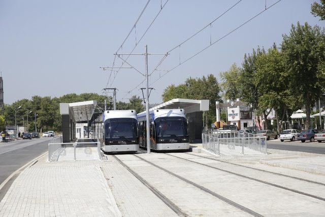 3. Etap Raylı Sistem Varsak-Otogar Hattı Ağustos ayında yolcu taşıyacak