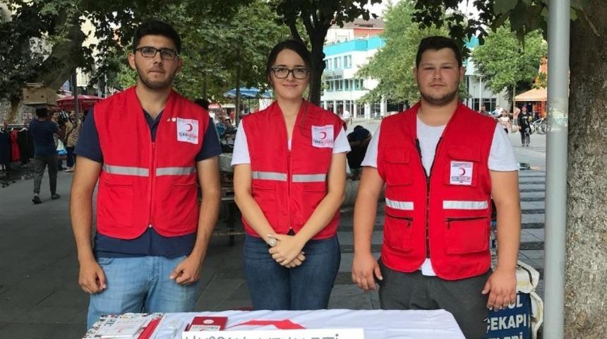 L&uuml;leburgaz Kızılay&rsquo;dan vekalet standı