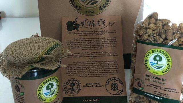 Tut Belediyesi’nden Kılıçdaroğlu’na dut kurusu ve dut pekmezi