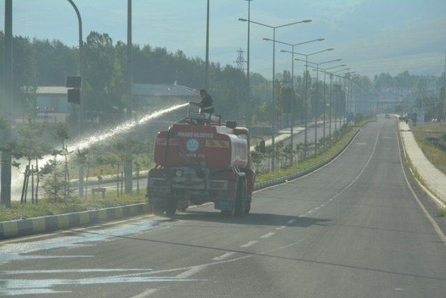 Sarıkamış Belediyesinden çevre temizliği