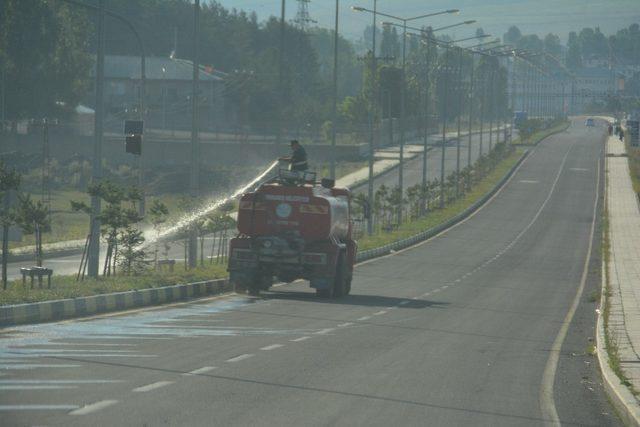 Sarıkamış Belediyesinden çevre temizliği