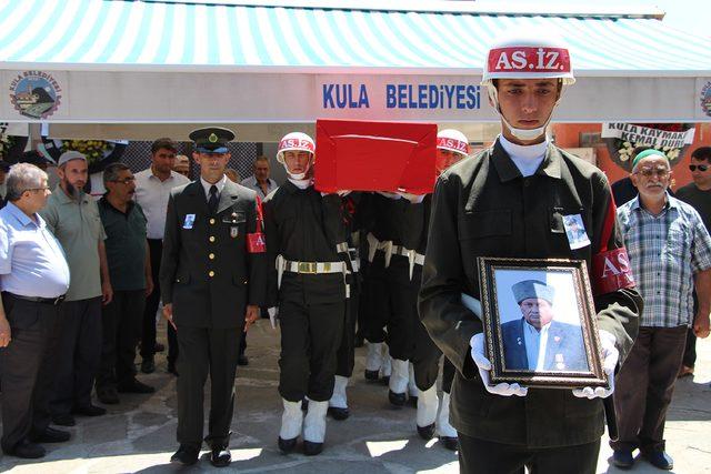 Kıbrıs gazisi, askeri törenle uğurlandı