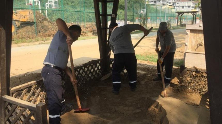 Düzce Belediyesinin Akçakoca’ya desteği sürüyor