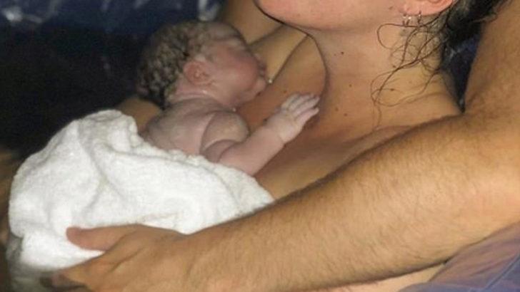 Bu kez yemek değil doğum yaptığı anı paylaştı! 'Doğum güçlü ve yoğun bir deneyim' G2