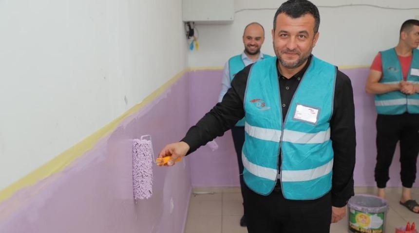 &Ccedil;arşamba&rsquo;da okulları eğitim-&ouml;ğretim d&ouml;nemine hazırlanıyor