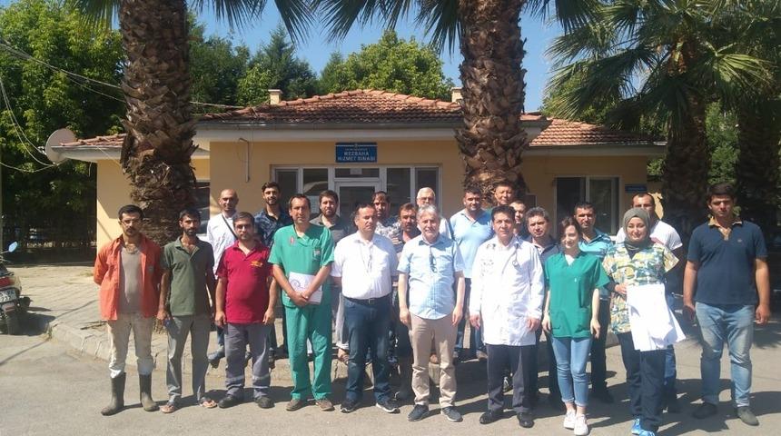 Salihli&rsquo;de uygulamalı kurban kesim eğitimi