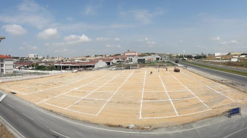Lüleburgaz’da kurban satış yerleri hazırlandı