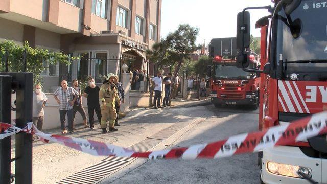 Avcılar’da elektrik kablolarındaki patlama paniğe neden oldu