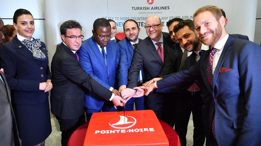 THY uçuş ağına Pointe Noire ekledi