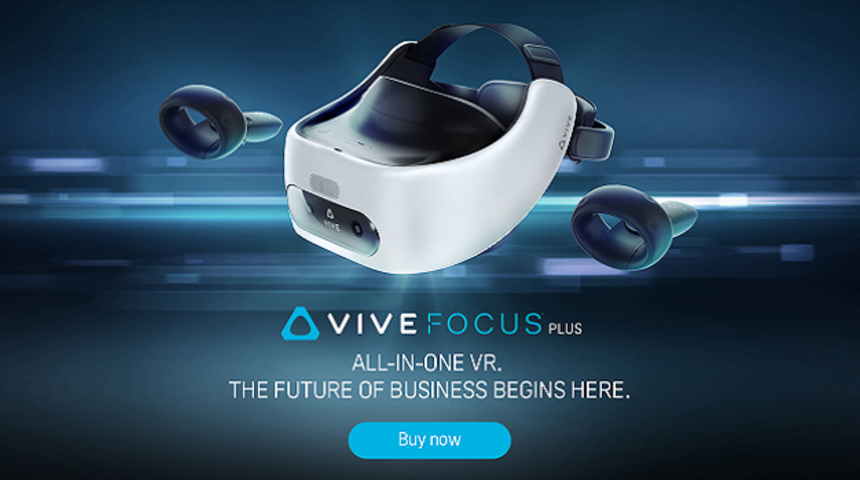 HTC VIVE’dan Ticari Kullanıma Özel VR Başlığı: VIVE Focus Plus