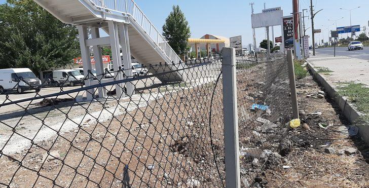 Adıyaman’da üst geçit komedisi G1