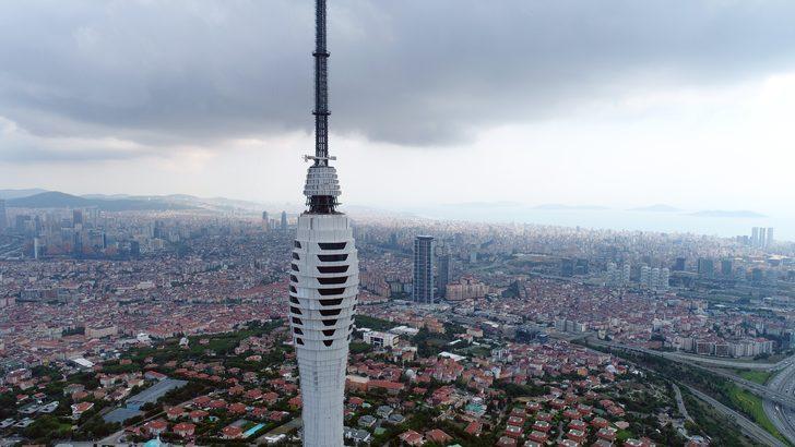 Çamlıca TV-Radyo Kulesi inşaatında sona yaklaşılıyor G2