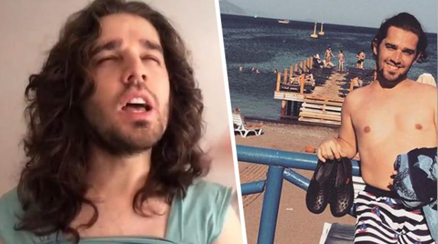 Sanki ikizi! M&uuml;ge Anlı taklitleriyle g&uuml;lme krizine soktu