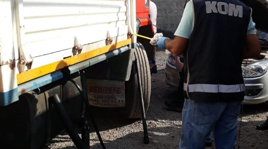 Kayseri&rsquo;de ka&ccedil;ak akaryakıt operasyonu