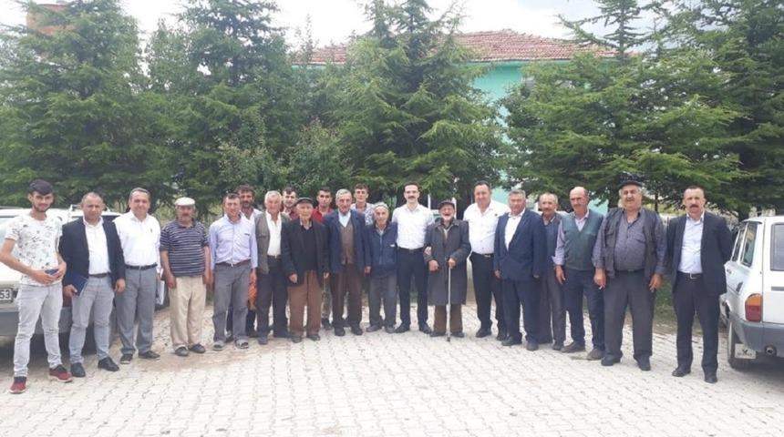 &Ccedil;avdarhisar Kaymakamı Akbulut Emniyet binası ve k&ouml;ylerde incelemelerde bulundu