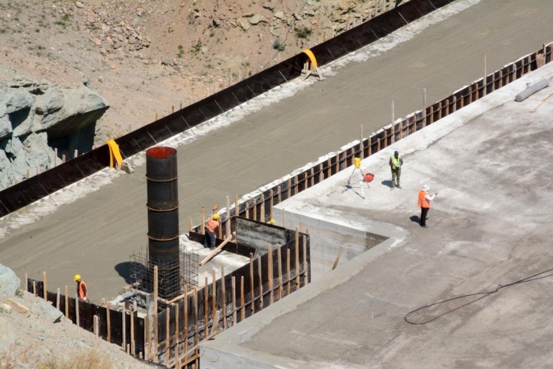 Bah&ccedil;ecik Barajında &ccedil;alışmalar s&uuml;r&uuml;yor