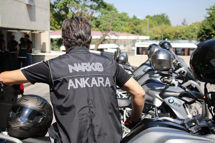 Ankara'da narkotim motorize ekipleri uyuşturucu tacirlerine göz açtırmıyor G2