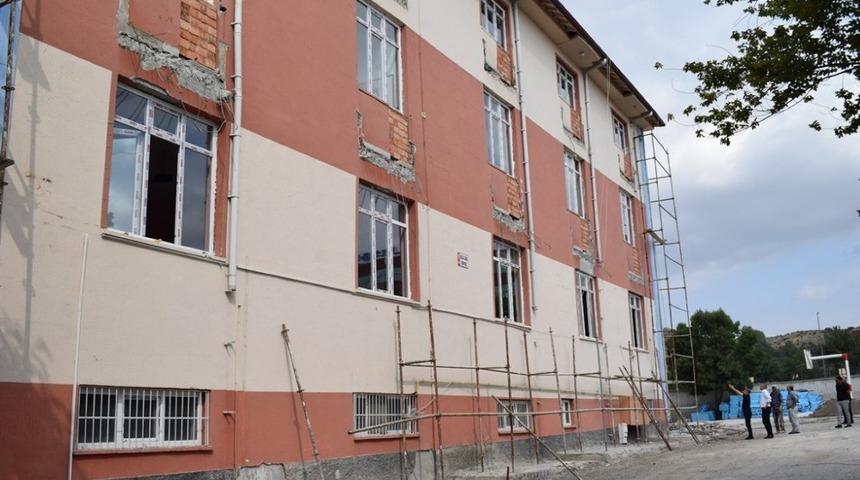 Sungurlu&rsquo;da okullar bakıma alındı