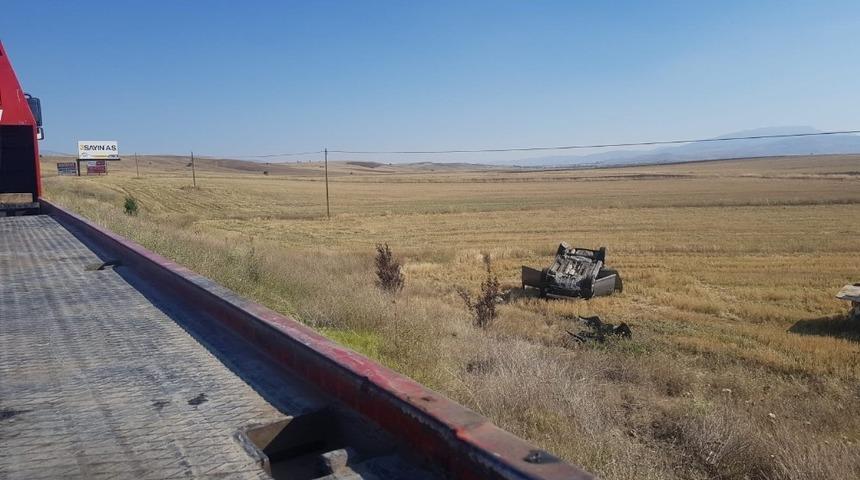 Sandıklı&rsquo;da trafik kazası, 1 yaralı