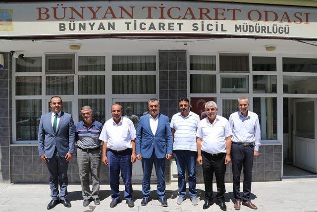 KAYSO Başkanı Büyüksimitci, Kayseri İl ve İlçelerdeki Odaları Ziyaret Etti